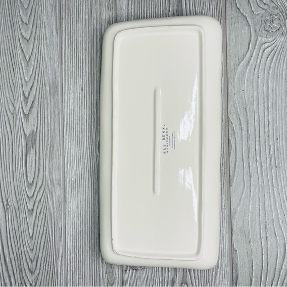 Rae Dunn 3 large ceramic charcuterie board trays “ serve “ “ let’s eat “ “snack” - Picture 4 of 6